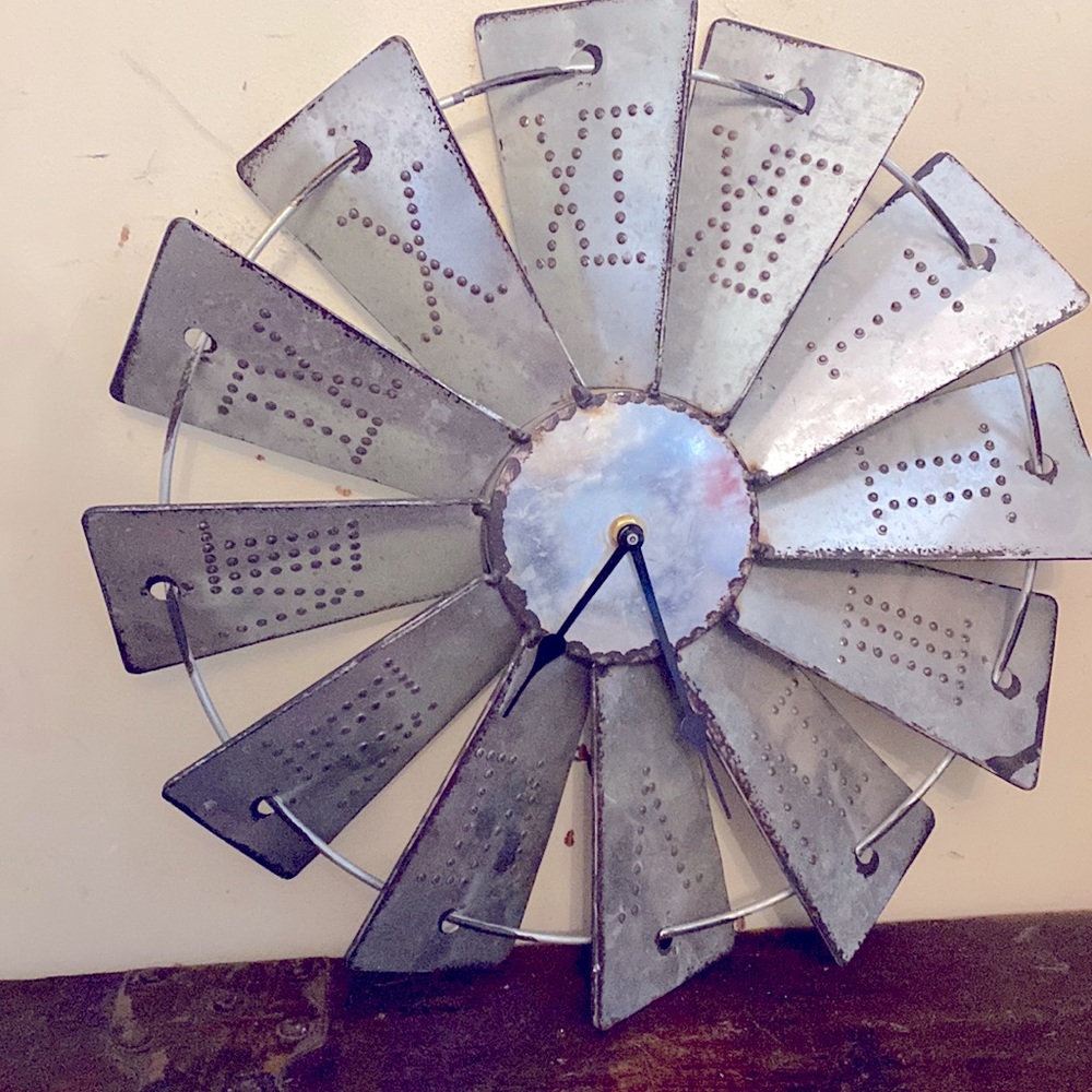 NWOT! Windmill clock! Works perfect